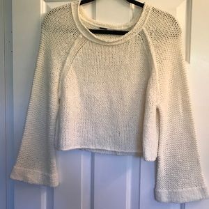 Free people cropped sweater